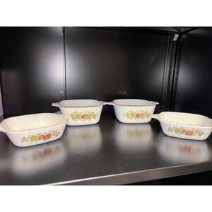 CorningWare Spice of Life Two 2 3/4 Cup Bowls And Two 1 3/4 Cup Bowls